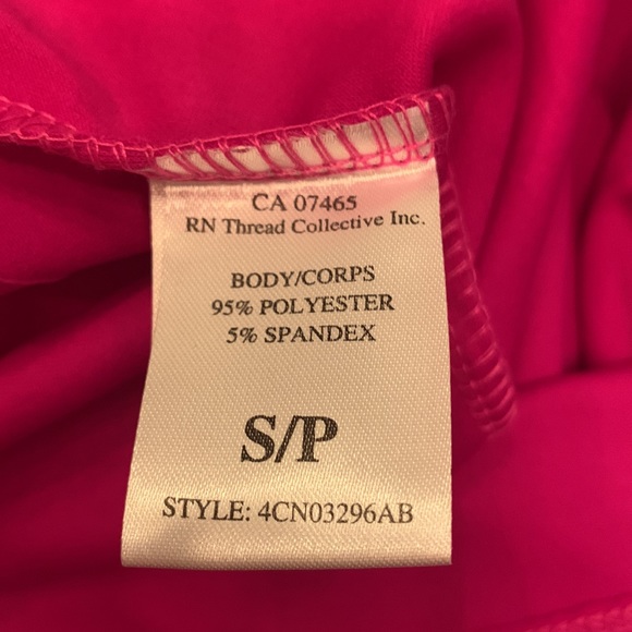 Bell sleeve pink “mini” dress. Size small. NEVER WORN. - Picture 4 of 4